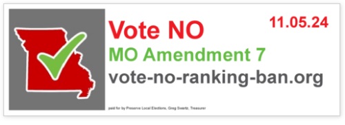 bumper sticker Vote No Amendment 7